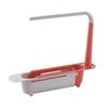 New Sink Drain Rack Storage Basket Kitchen Gadgets Telescopic Sink Shelf Sinks Organizer Soap Sponge Holder Accessories Tool