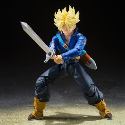 Figurine - BANDAI - Super Saiyan Trunks - 14cm - New Sculpt - Improved Poseability
