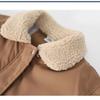 Jungen Verdickte Baumwolle Gefütterte Jacke Winter Neue Kinder Lamm Wolle Warme Mantel Koreanische Kinder Mädchen Schneeanzug Kleidung