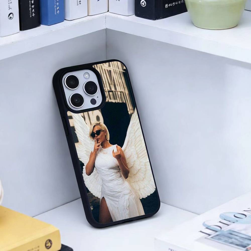 

Singer B-Bebe Rexha Phone Case For iPhone 17,16,15,14,13,Pro,Max,Plus,Magnetic For Magsafe Wireless Charging iPhone14