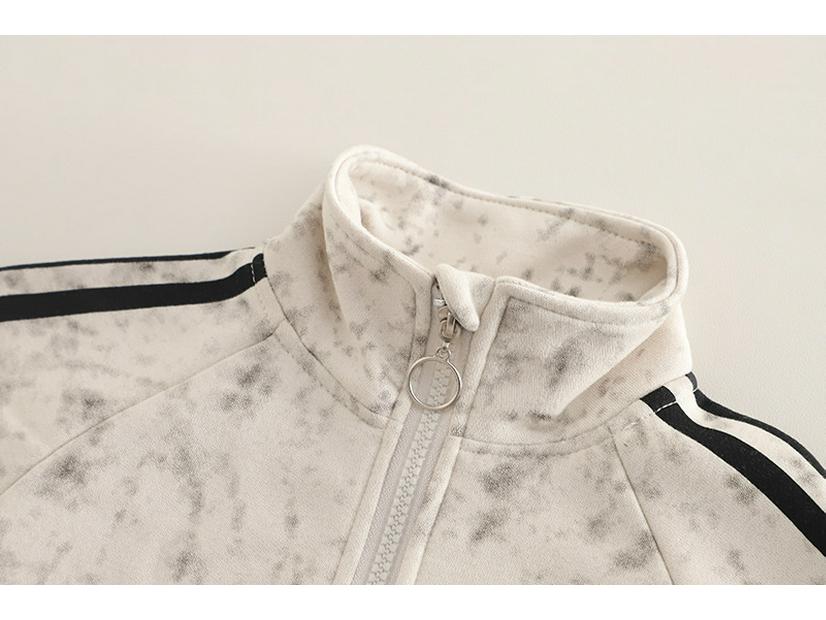 Kids' Trendy Spring & Autumn Sportswear Set - Boys & Girls Fashionable Three-Piece Outfit