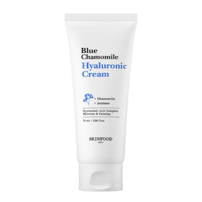 SKINFOOD Blue Chamomile Hyaluronic Cream Soothing Moisturizing Cream 70ml
