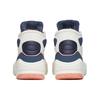 Anta Life Collection Anti-Slip Wear-Resistant High-Top Skateboard Shoes Women's White Blue Sneakers