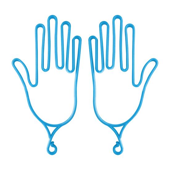 2 ks držáky na golfové rukavice Plastové golfové rukavice Nosítka nosného rámu Úložný držák na věšák