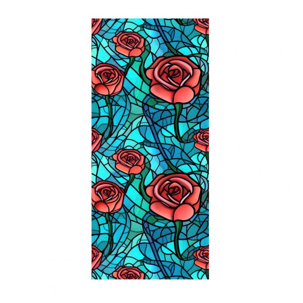 100*45cm Electrostatic Glass Sticker Waterproof Non-Adhesive Removable Decorative PVC Decorative Static Glass Film Decal Decor