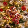 Gift Idea for Grandchildren Christmas Cute Animal Cash Ornament, 2D Flat Squirrel Fox Rabbit Dog Raccoon Teenagers Money Holder Acrylic Xmas