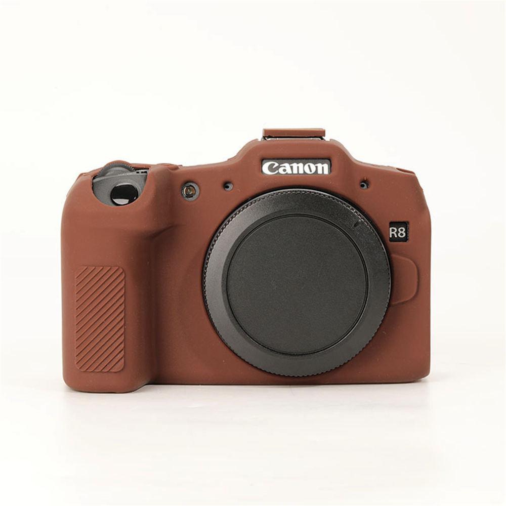 R8 Armură din silicon moale pentru piele Carcasă corp cameră pentru cameră digitală Canon EOS R8