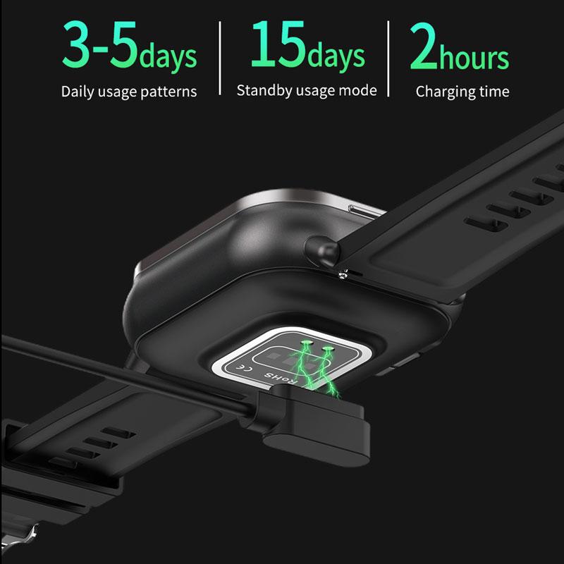 D8 Headset & Watch 2-in-1 Heart Rate Blood Pressure Blood Oxygen Bluetooth Call Activity Tracker Smart Watch For Men And Women