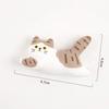 Running Cat Magnet Fridge Sticker Fuuny Cute Cartoon Fridge Sticker Decor Kawaii Animal Refrigerator Home Decor Kitchen Ornament