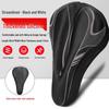 Bicycle Seat Cushion: Super Soft Silicone, Thickened Shock Absorption for Road and Mountain Bikes