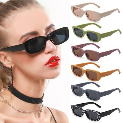 Travel Square Frame UV 400 Protection Eyeglasses Women Sunglasses Eyewear Sun Glasses