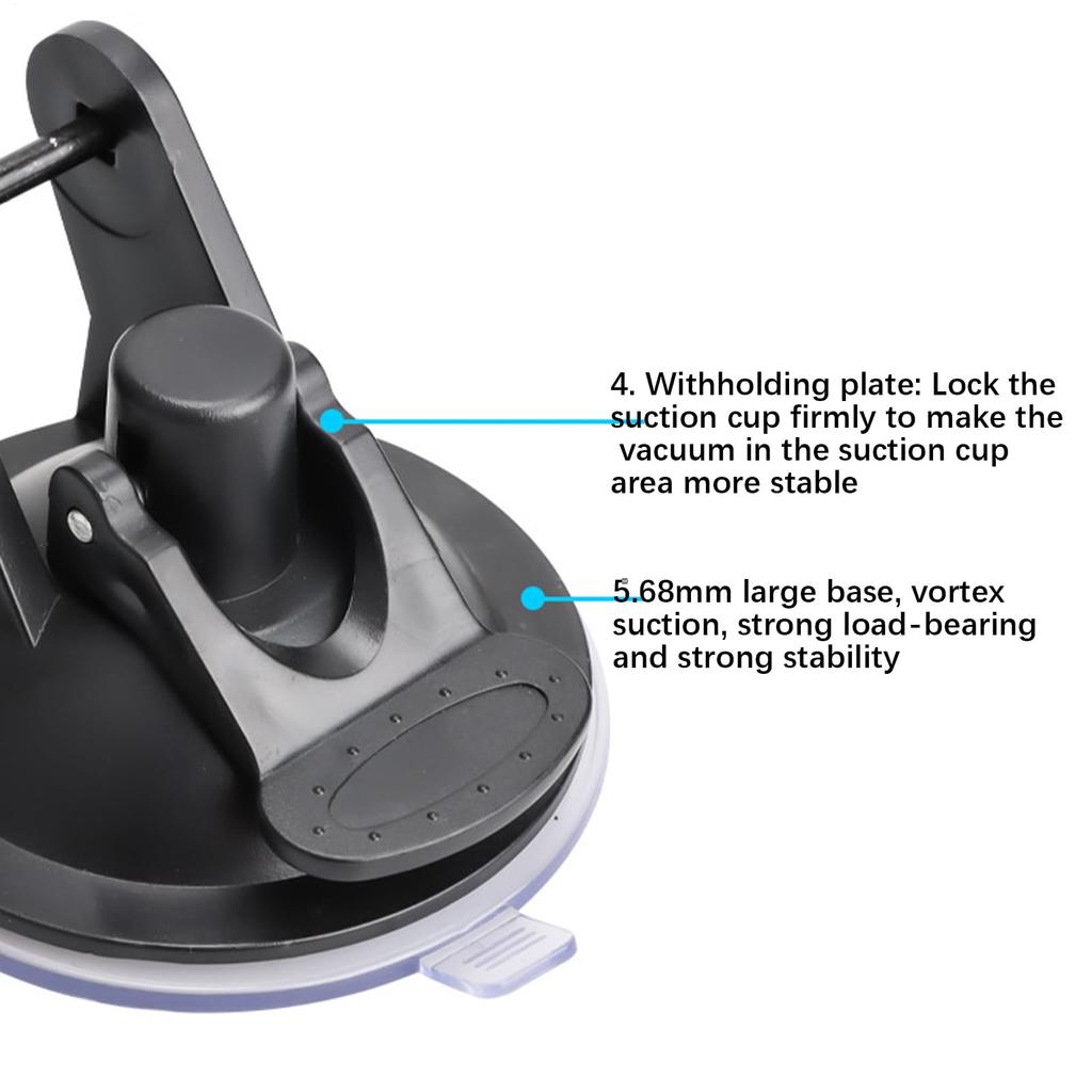 Dash Cam Mount - Suction Cup Camera Mount Universal, Multi-Purpose Camera Suction Cup Mount,