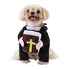 Funny Halloween Cat Cosplay Costumes Dress Up Party Jesus Nun Cats Clothing For Small And Medium Dogs Cats Puppy Pet Accessories
