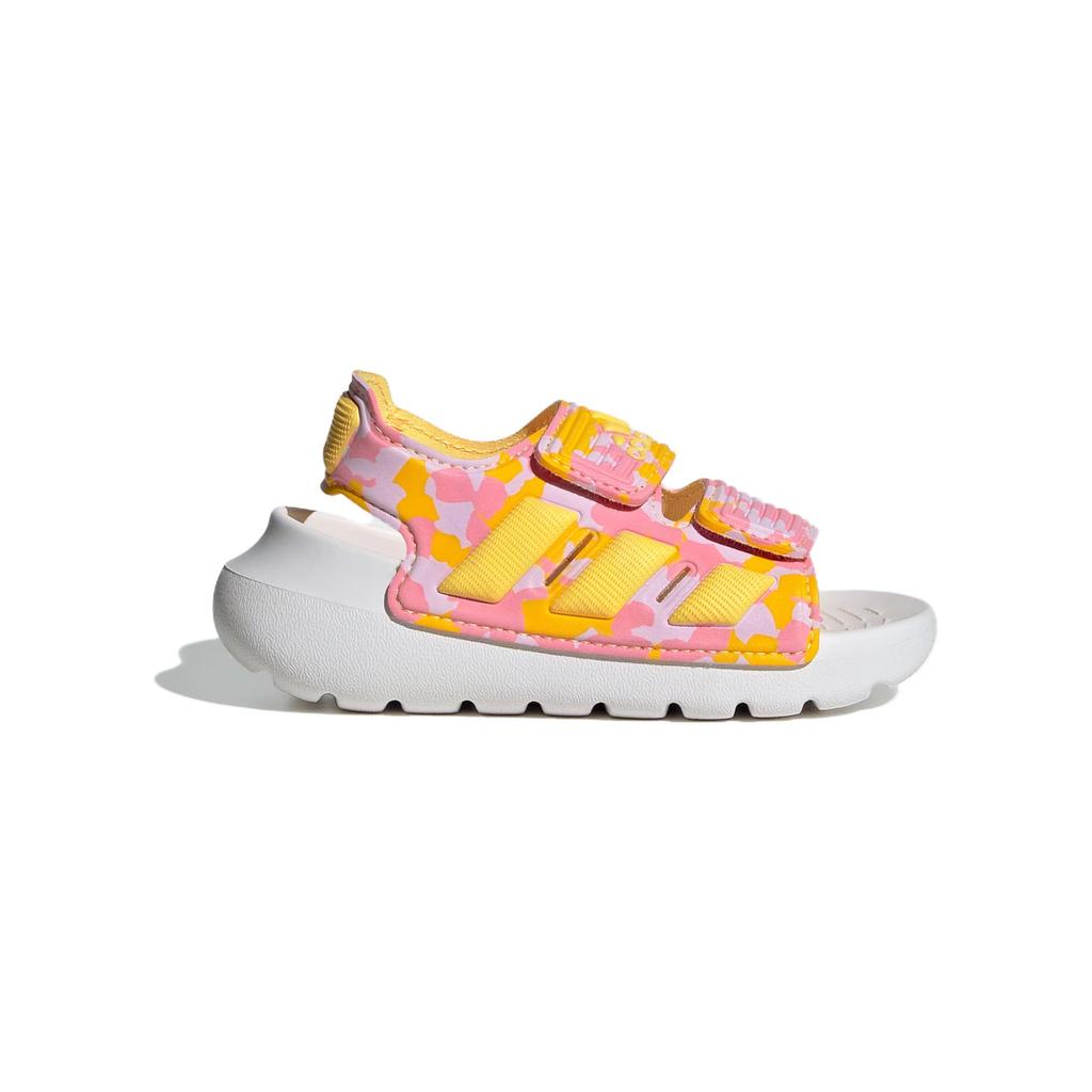 Adidas Altaswim 2.0 Comfortable Casual Non-Slip Durable Low-Top Walking Shoes Baby Shoes Yellow Pink White IE8273