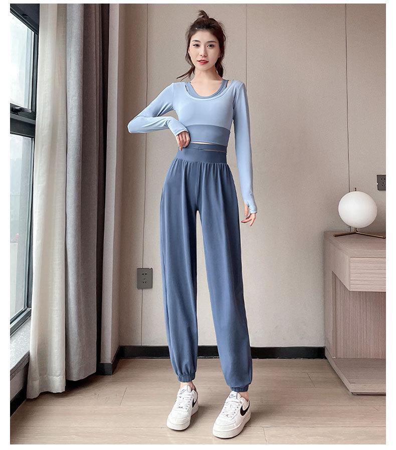 2024 Women's Quick-Dry Yoga & Running Top - Fashionable, High-Value Autumn Fitness Wear