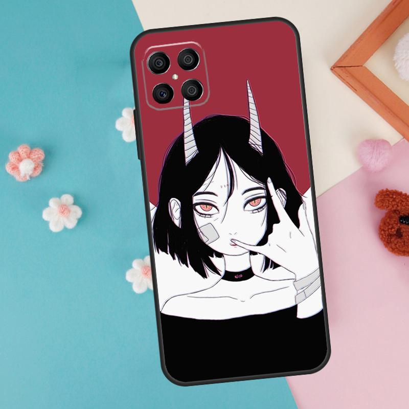 Devil Girl Woman Case For Honor Magic 7 5 6 Lite Pro Honor X8b X9b X9a X8a X8 X9 X9c 50 70 90 200 Lite Cover