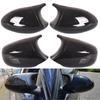 Rear View Mirror Covers for Bmw 1 3 Series E81 E82 E87 E88 E90 E91 E92 116i 118i 120i 320i 328i 330i Carbon Fiber Gloss Black