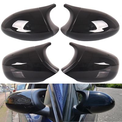 Nakładki na lusterka wsteczne dla Bmw serii 1 3 E81 E82 E87 E88 E90 E91 E92 116i 118i 120i 320i 328i 330i włókno węglowe czarny połysk