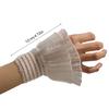 Women Flared Organ False Sleeves Detachable False Cuffs Wrist False Sleeves