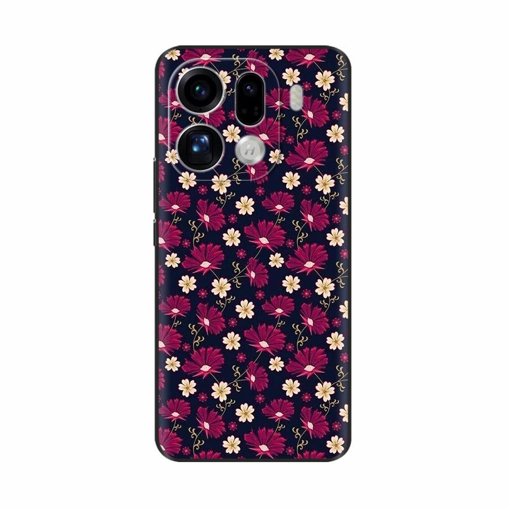 For OPPO Find X9 Pro Case Cute Flowers Cartoon Back Cover For OPPO Find X9 Cases FindX9 Pro ShockProof Phone Cases Funda Shells