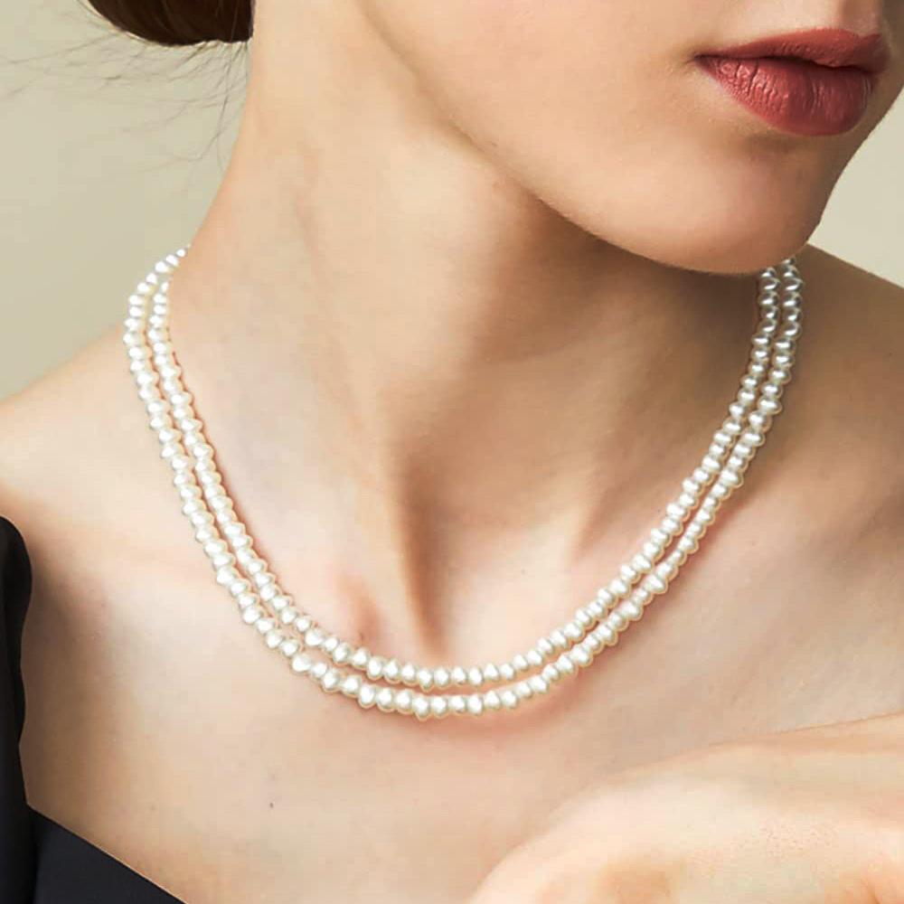 Exaggerated Cyber Multilayer Bead Punk Collar Clavicle Chain Geometric Bead Necklace Female Beads