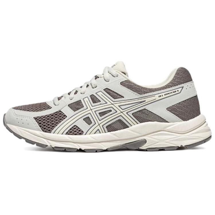 Asics Gel-Contend 4 Comfortable Lightweight Low-Top Running Shoes Women sneaker Gray T8D9Q-023