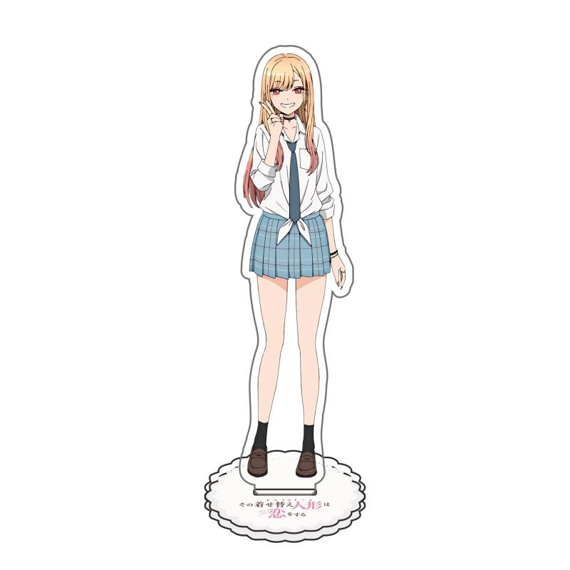 Anime My Dress Up Darling HD Acrylic Stand Figure Kitagawa Marin Gojo Wakana Model Plate Desk Decor Standing Sign Room Ornaments