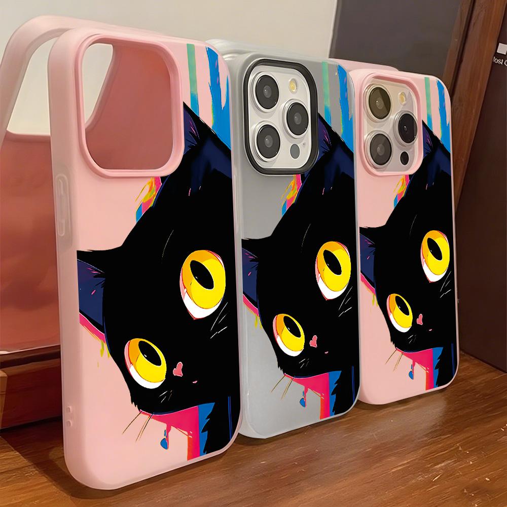 Bemalte Handyhülle für iPhone 15 11 13 14 für 15 16 Pro Max 12 13 16 Pro Niedlich Fasion Lustig Lanyard Handyhülle Neueste Top-Selling-Empfehlungen