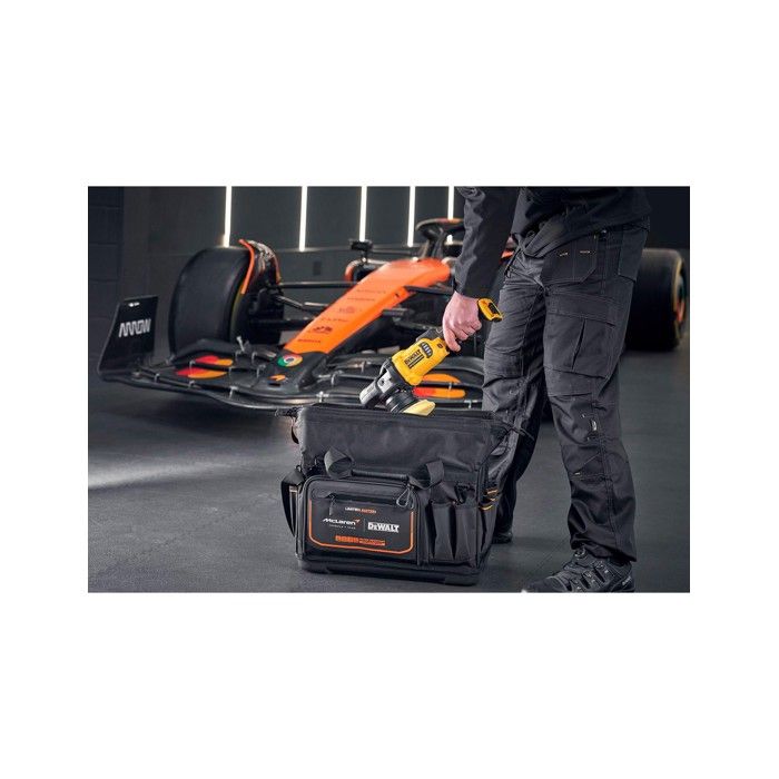 Sac de transport - DeWALT - Édition McLaren - Étanche - Confortable - Résistant 1680D