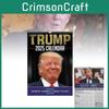 Donald 2025 Trump Calendar Desktop Living Room Bedroom Decoration Wall Pendant