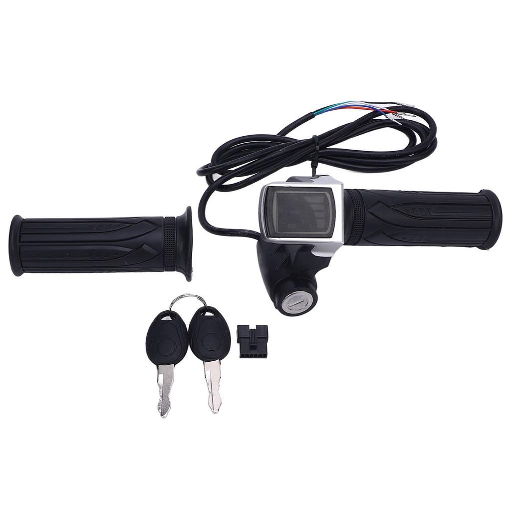 Electric Scooter Throttle Grip 48V Accurate Comfortable Electric Scooter Handlebar Grip Throttle