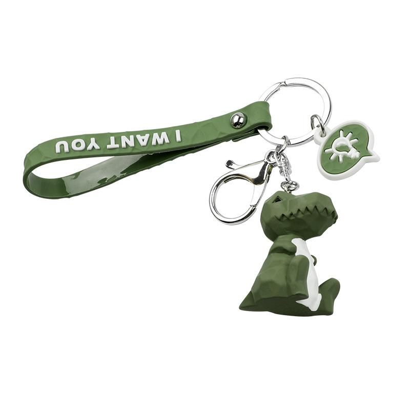 Креативный ПВХ силиконовый геометрический вырез автомобильная сумка кулон брелок подарок — фото 5