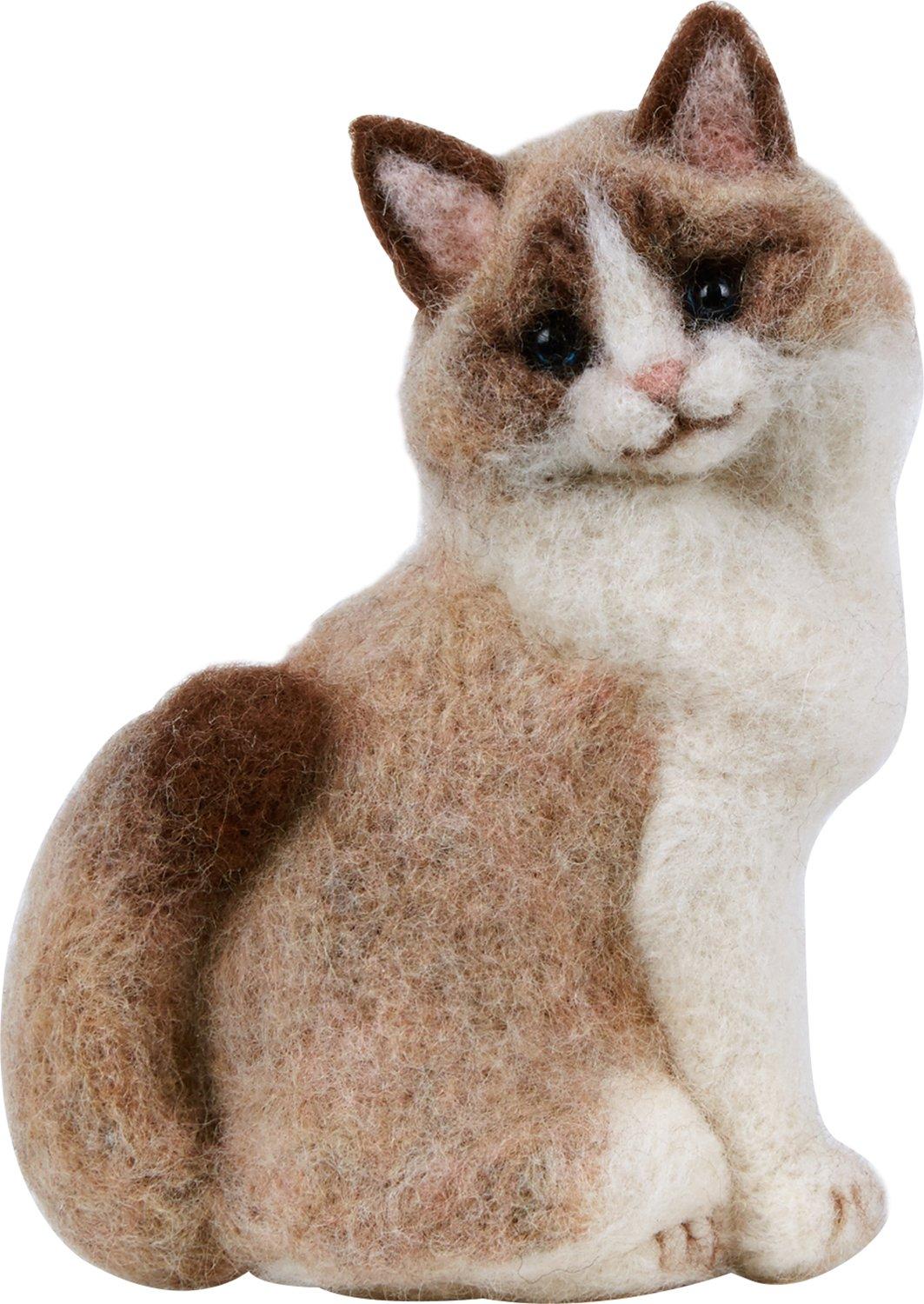 

Hamanaka Felt Kit Realistic Felt Animal Ragdoll H441-466