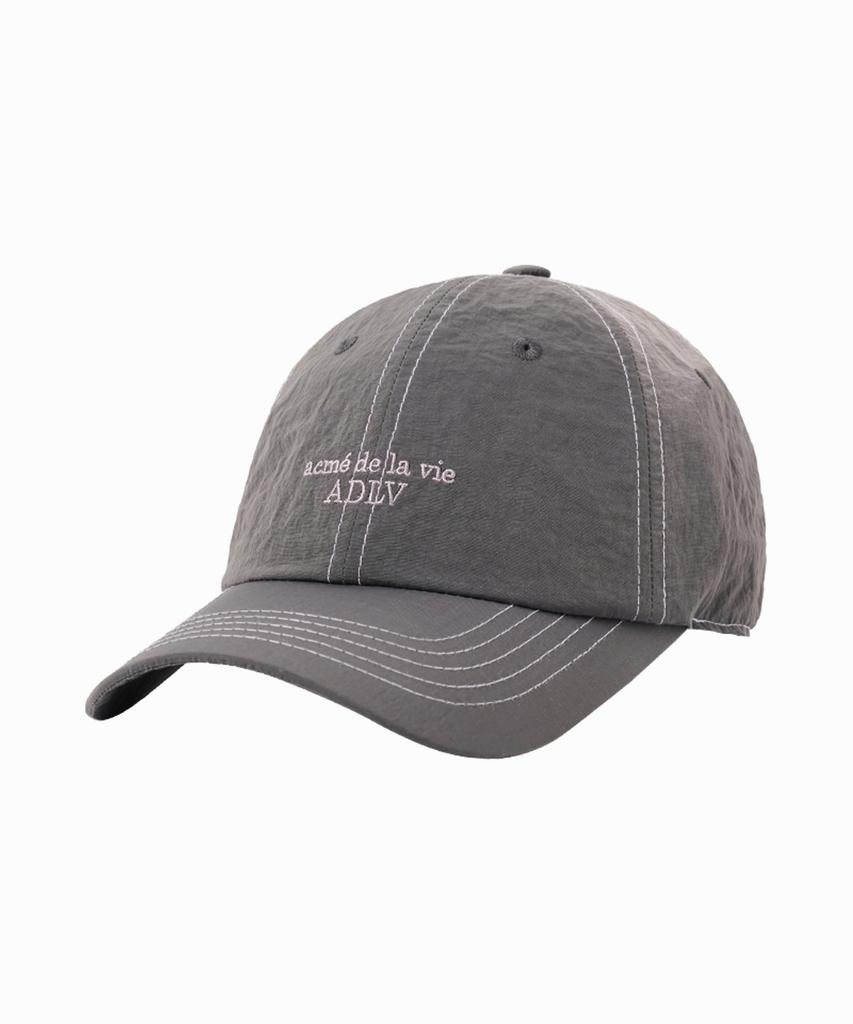 ACME DE LA VIE Contrast Stitch Nylon Ball Cap