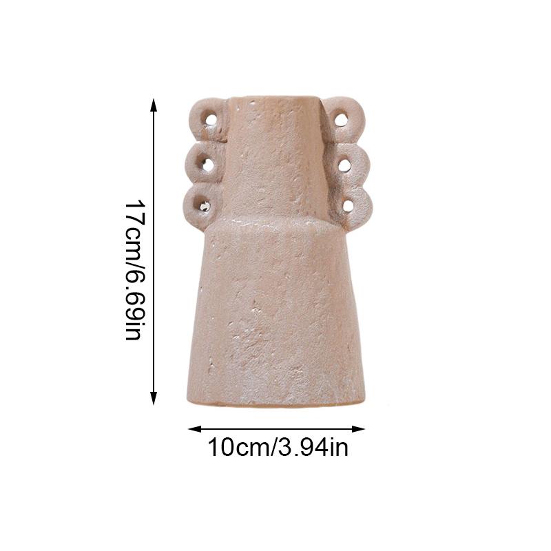 1PC Fried Flower Holder Wabi-Sabi Style Fried Flower Arrangement Ins Ceramic Vase Vintage Multiple Options Available