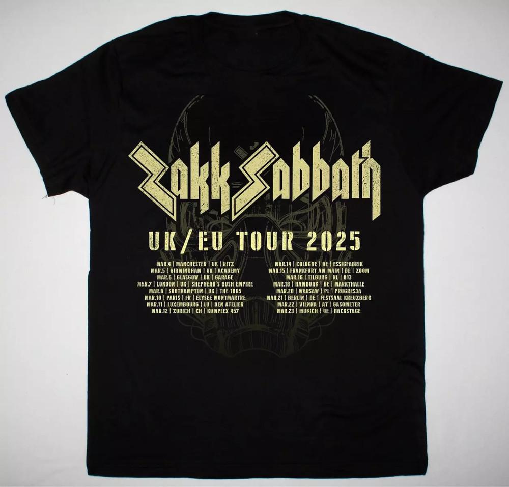 ZAKK SABBATH Tour 2025 Collection Gift For Fan Unisex T-Shirt XXXL
