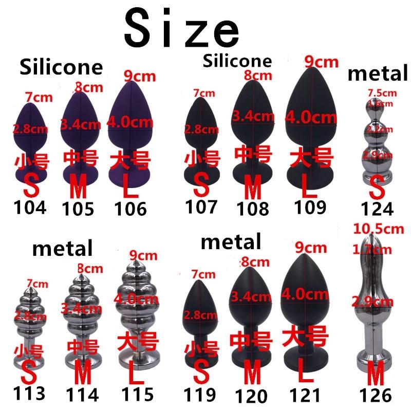 Brown Fox Tail Stainless Steel Anal Butt Plug Pet Play  Butt Plug Tails