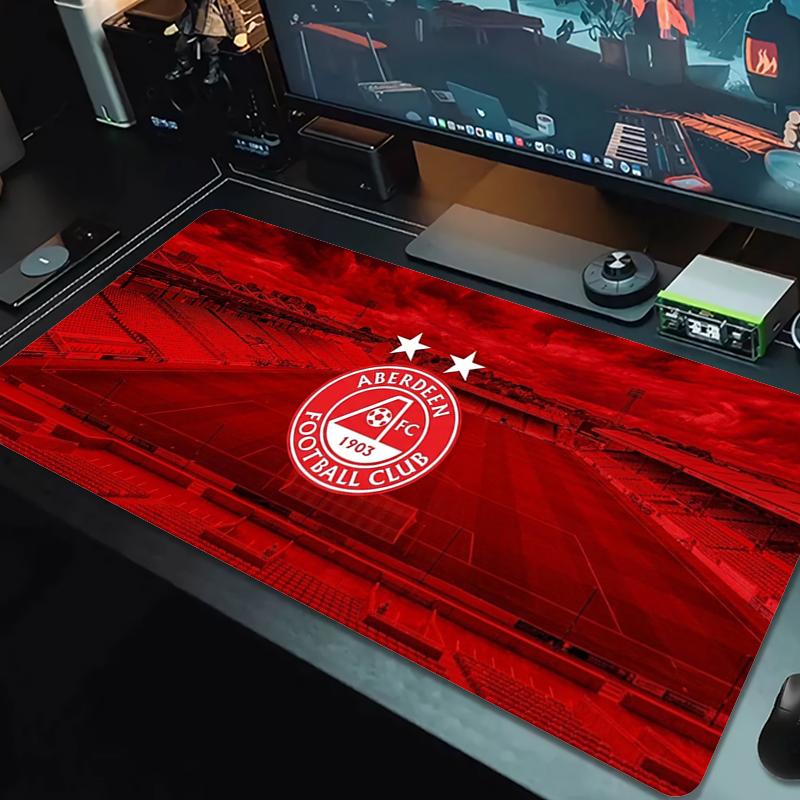 Aberdeen Football Club Mouse Pad Large Gaming Table Cushion Non-slip Laptop Tablet Big Mousepad XXL Mat Mini PC Playmat With Lock Edge_xia