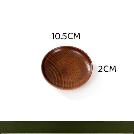 Japanese-style Jujube Wood Coffee Cup Three-piece Set Solid Wood Bowl Cup Wooden Milk Cup with Handle Can Be Printed with Logo