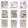 Clear Stamps for Card Making Decoration DIY Scrapbooking Silicone Transparent Seal Clear Stamps for Embossing Album Decor Craft