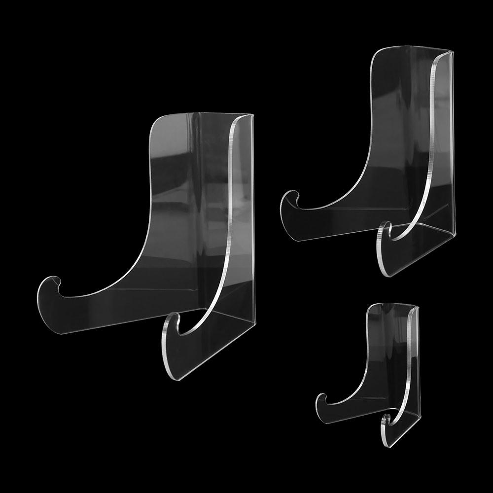 Průhledný stojan na displej Akrylový stojan na knihu Stojan Stojan na plochý talíř Kniha