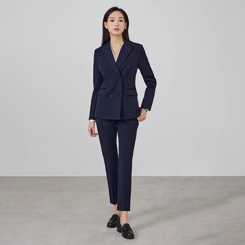 Professional Attire Set for Women, High-end Business Suit Suitable for Commute Officer with Elegance and Style Spring/Autumn