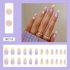 Artificial Nails Water Drop Manicure Patch Wear Is Nail Patch 24 Pieces