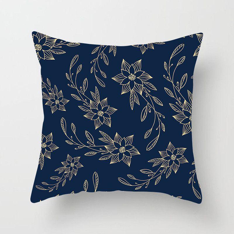 Luxurious Peach Skin Velvet Christmas Cushion Cover With Invisible Zipper Design