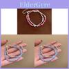 Nouveau Bracelet Perles Argentées Topaze Bleue Style Chinois avec Design Géométrique Pour Cadeau d'Été