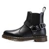 Martin Boots Chelsea Boots Women's Couple Large Size Locomotive Boots Women's Leather Short Boots One Pedal