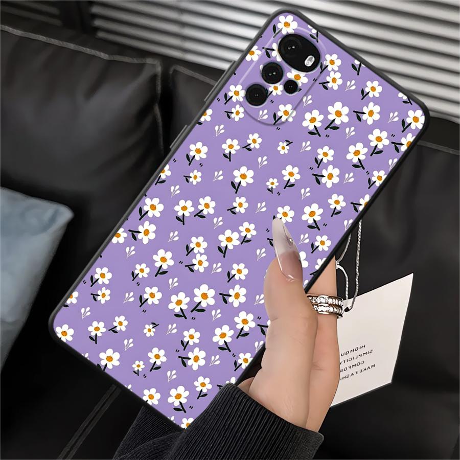 

Phone Cover Case for Motorola Moto G60s G52 G71 Edge 20 Pro 30 Lite G22 Edge40 G51 G73 G50 G32 G53 G30 Simple Chrysanthemum Motorola Edge 40