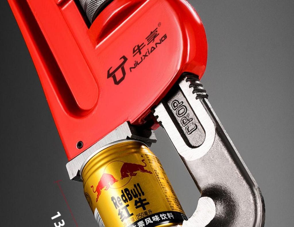 Universeller Industrie-Rohrschlüssel und Zange für Wasser- und Heizungsrohre