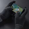 Winter Gloves for Men Touch Screen Cycling Windproof Wool Knit Thick Fleece Office Student Warm Business Game Elastic Soft Glove