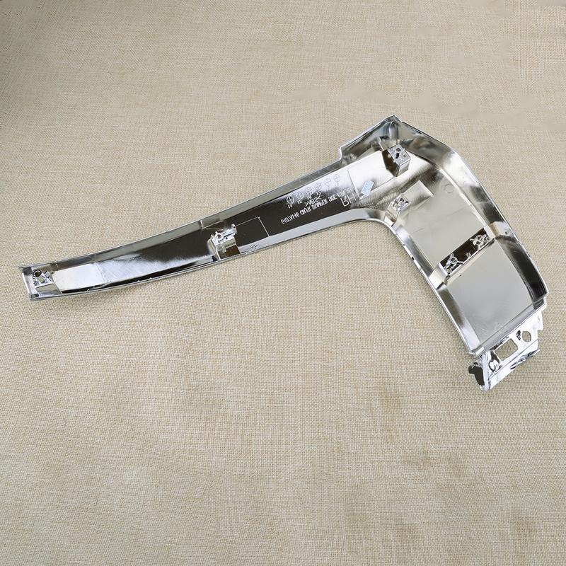 Auto Vorne Links Mitte Chrom Stoßstangenabdeckung Zierleiste Passend für Mitsubishi Outlander 2018 2017 2016 6407A145